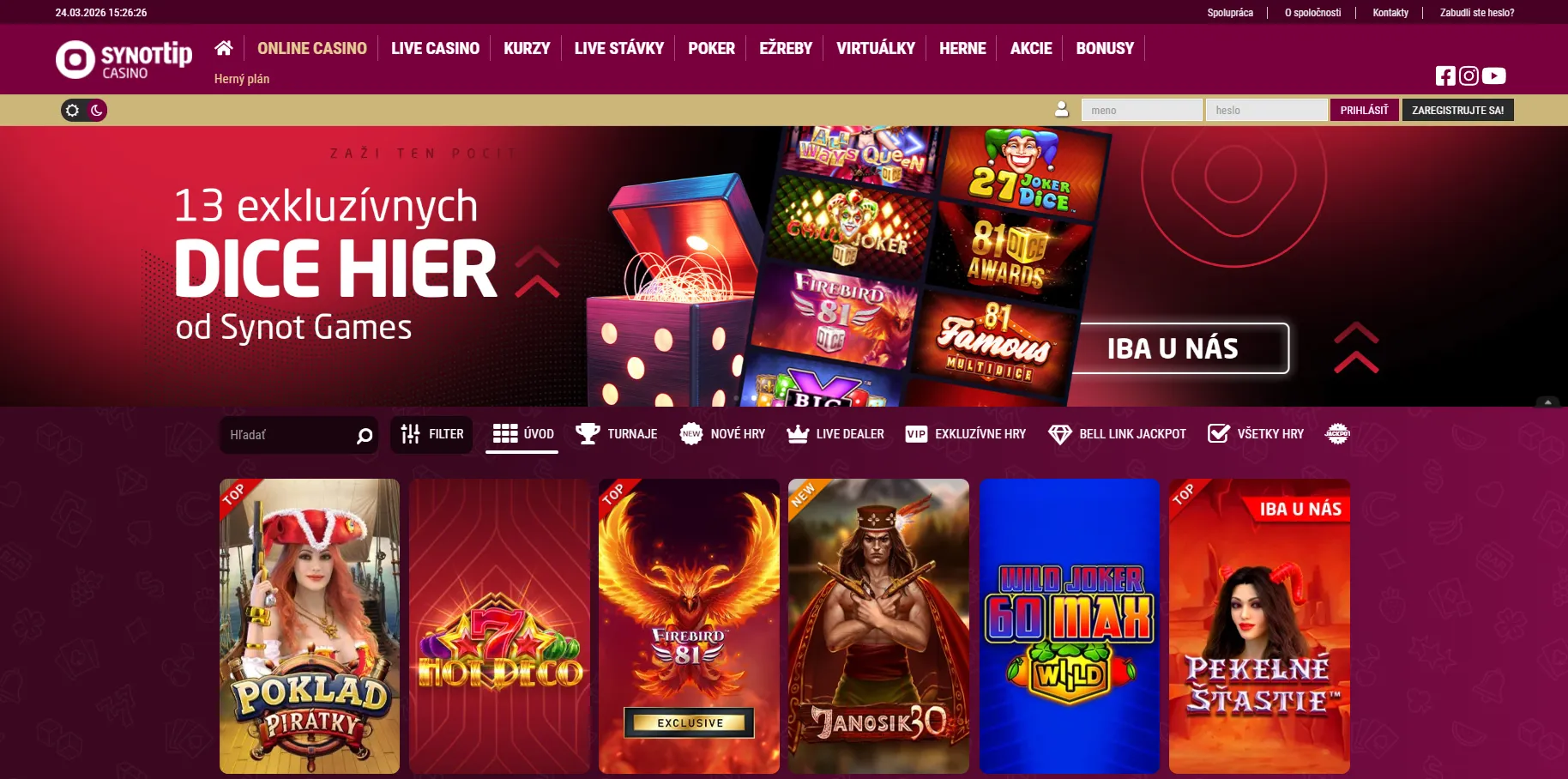 Populárne sloty a provideri